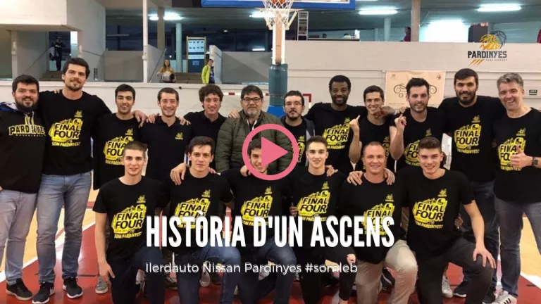 ⏯️ "Història d'un ascens", l'emotiu camí del Pardinyes a LEB Plata