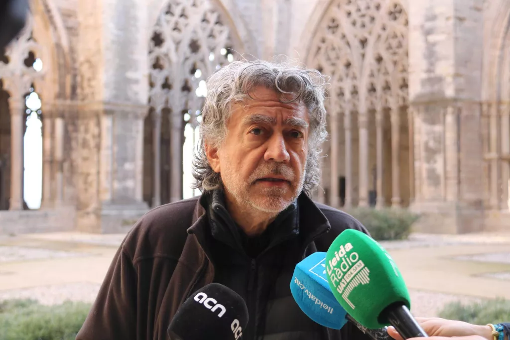 ⏯️ La Seu Vella es converteix en l'escenari de rodatge de la nova pel·lícula d'Antonio Chavarrías