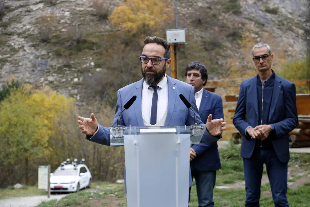 ⏯️ El Pallars Sobirà en un projecte pioner al medi rural de transport públic amb un vehicle autònom