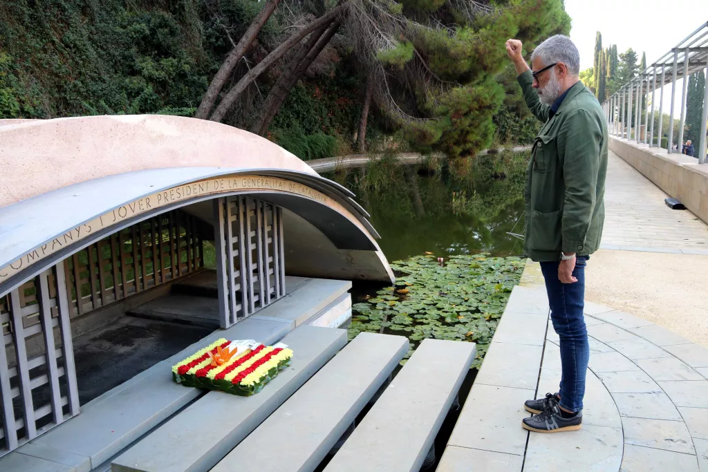 ⏯️ Govern, Parlament, partits i entitats commemoren l'aniversari de l'afusellament de Companys