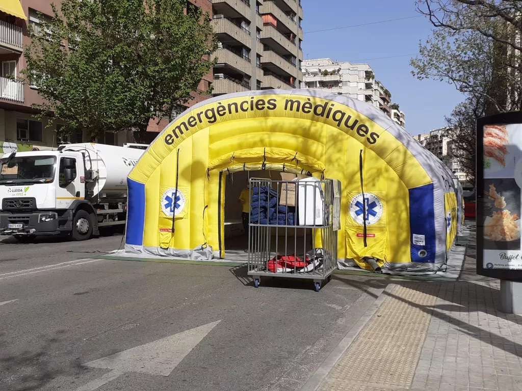 ⏯️ Instal·len un punt de cribratge a la Zona Alta de Lleida