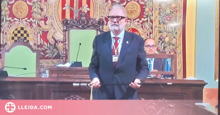 Fèlix Larrosa del PSC, nomenat nou alcalde de Lleida