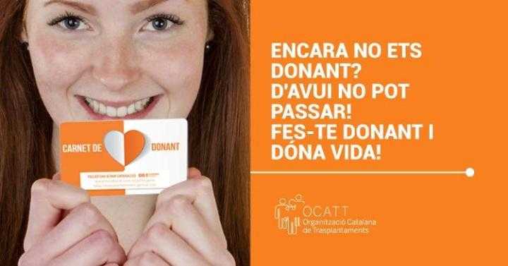 Vull ser donant, què he de fer?