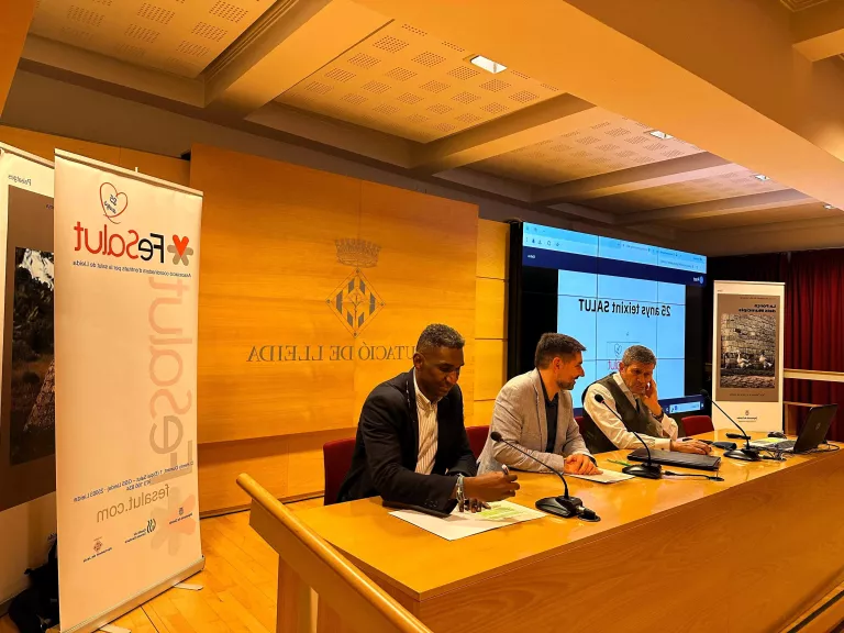 FeSalut presenta la Targeta Rosa i els primers Premis FeSalut a la Diputació de Lleida