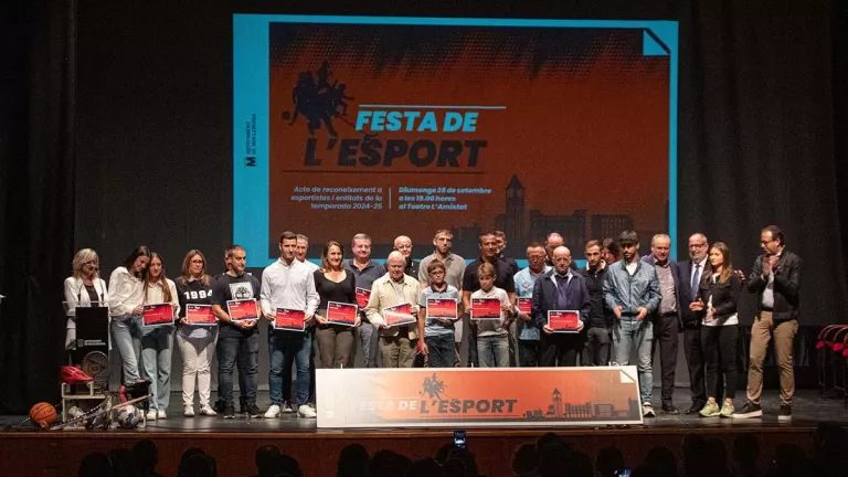 Els esportistes de Mollerussa celebren i comparteixen els seus èxits