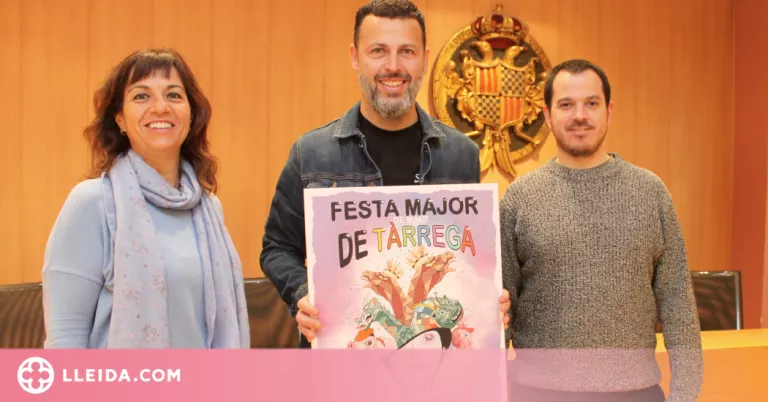 Un disseny de Josep Manel Leiva il·lustrarà el cartell de la Festa Major 2023 de Tàrrega