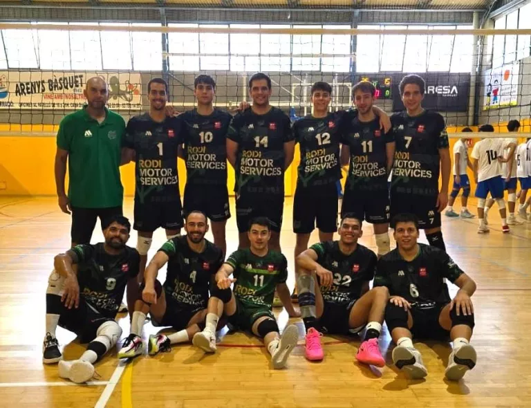 El RODI Balàfia Vòlei, subcampió de la fase plata de la Superlliga Catalana