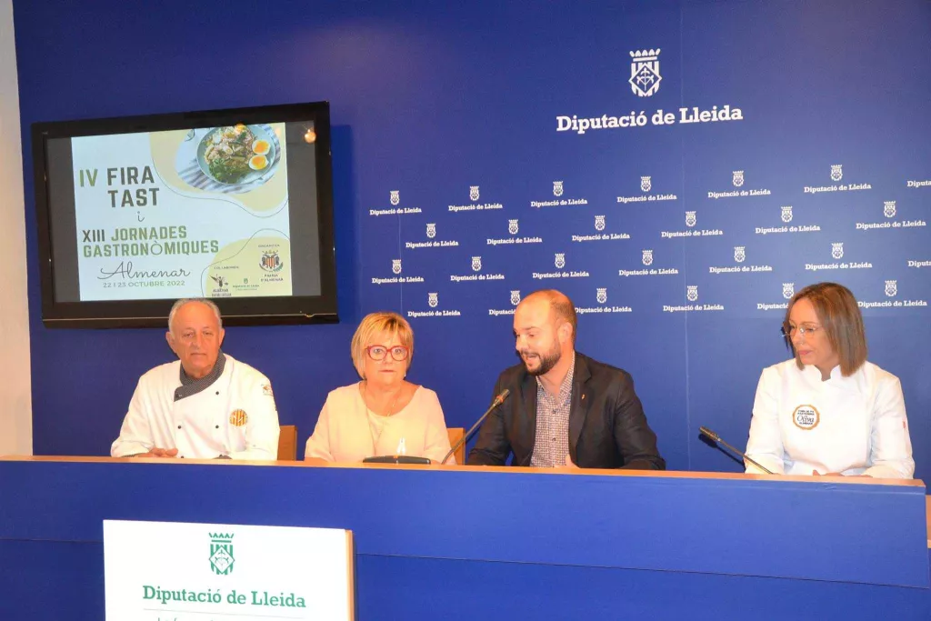 La 4a Fira Tast amb tallers gastronòmics i degustació de plats elaborats a Almenar