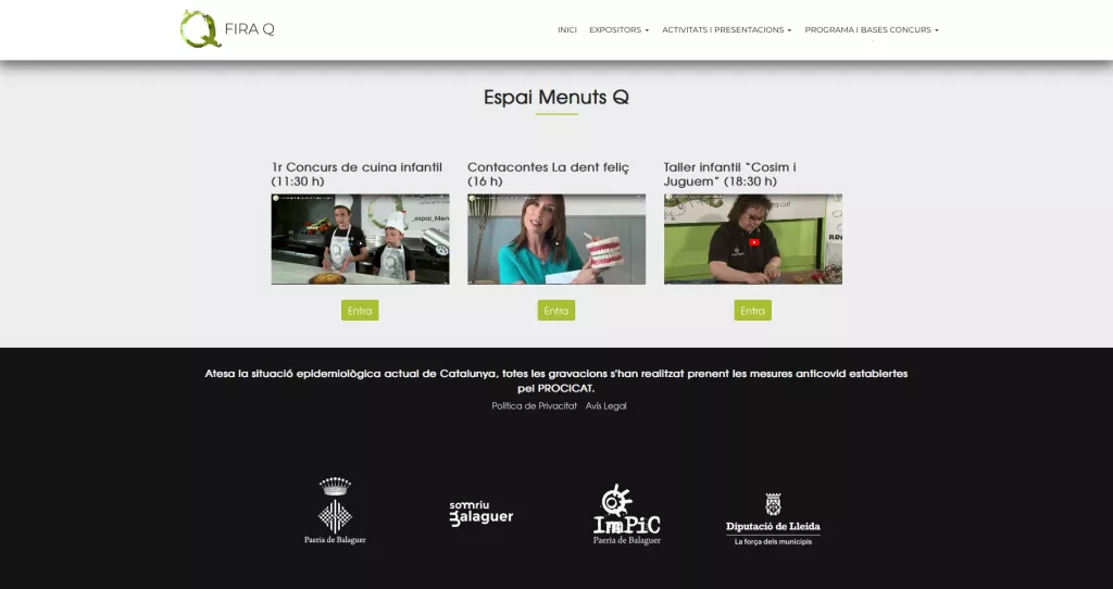 La Fira Q de Balaguer es digitalitza per esquivar la pandèmia