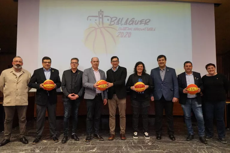 Balaguer ja exerceix com a Ciutat del Bàsquet Català 2020
