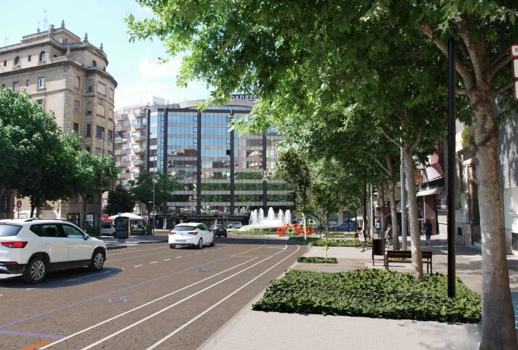 Inicien les primeres obres per implantar les Zones de Baixes Emissions a Lleida
