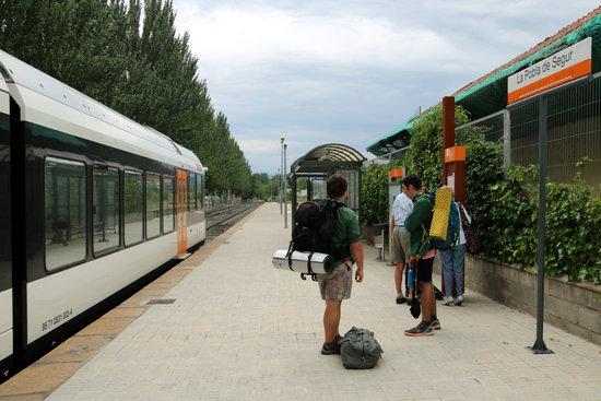 La demanda al servei de tren de la línia Lleida-La Pobla ha baixat un 80% arran del coronavirus