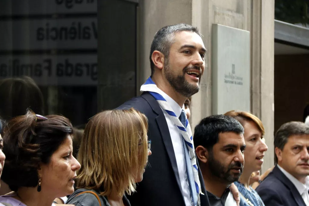 Bernat Solé, a judici aquest dilluns per afavorir l'1-O quan era alcalde d'Agramunt