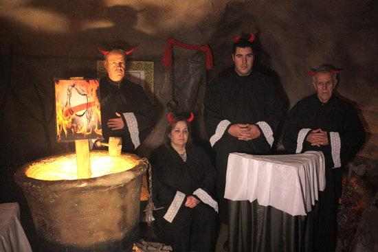 L’infern del procés, al pessebre vivent de Linyola