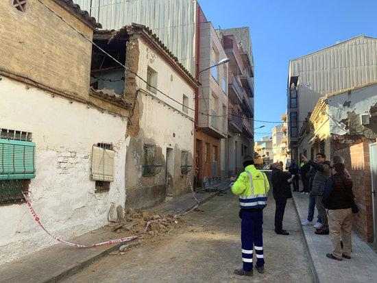 La Paeria enderroca subsidiàriament l'edifici esfondrat del Secà del Sant Pere
