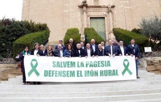 Sindicats, patronals i ajuntaments esperen una manifestació "històrica" en defensa del món rural