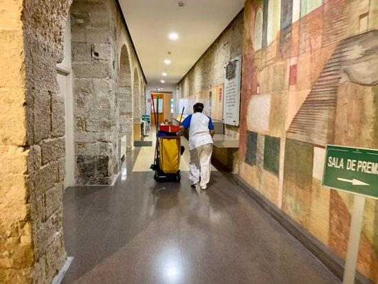 La Diputació de Lleida inicia la desinfecció dels seus edificis i instal·lacions