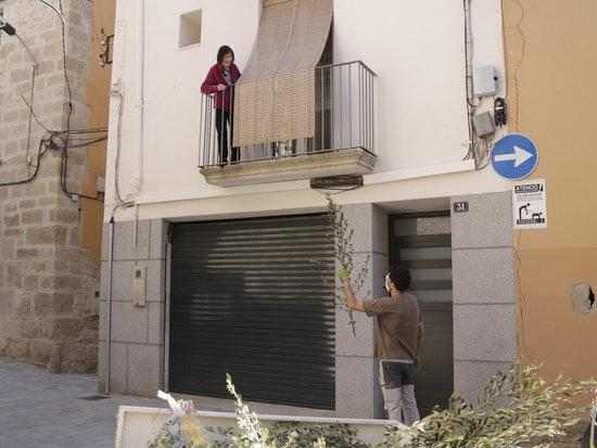 Les parròquies s'adapten al confinament per celebrar el Diumenge de Rams
