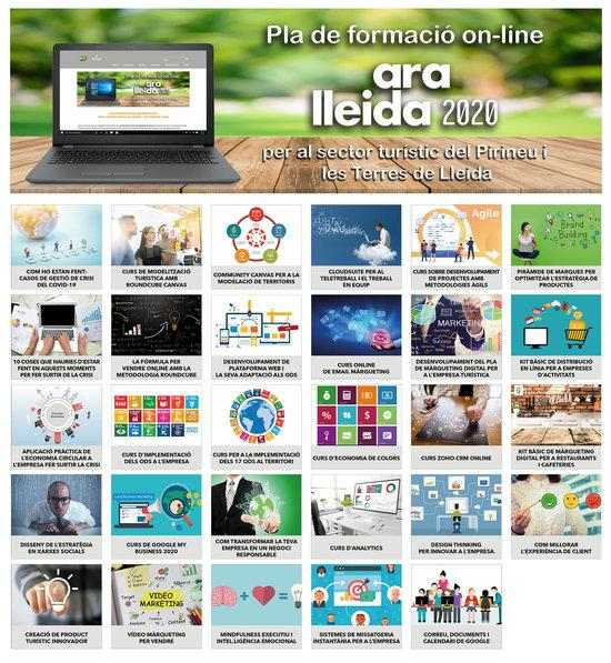 La Diputació de Lleida elabora un pla de formació online gratuït per al sector turístic