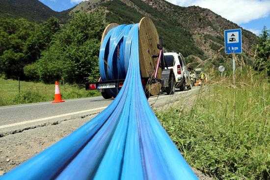 La fibra òptica arriba a 350 cases d'Os de Balaguer