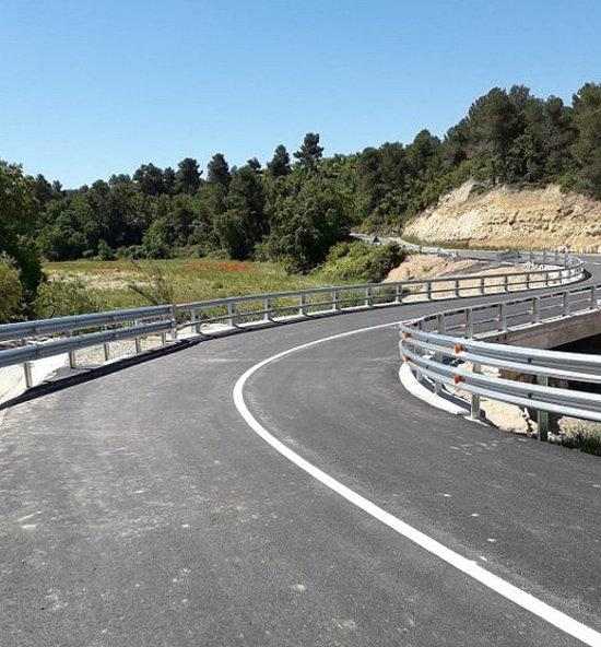 El Govern finalitza la reparació dels desperfectes en carreteres de les Garrigues provocats pels aiguats de l'octubre