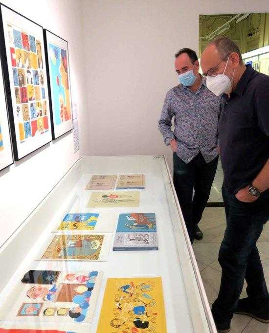 Miguel Gallardo dóna 200 originals al Museu Morera