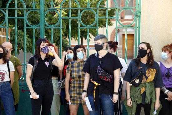 ⏯️ Concentració a Lleida contra els abusos sexuals a l'Aula de Teatre