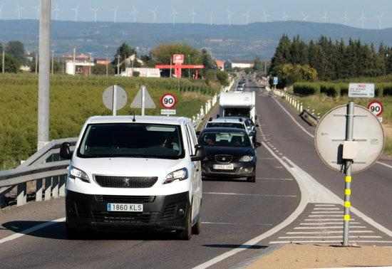 Vuit ferits en accident múltiple a l'N-240 a Torregrossa