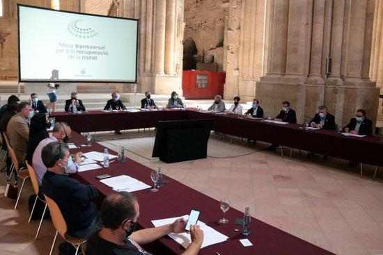 ⏯️ Lleida constitueix la mesa transversal per a la recuperació de la ciutat