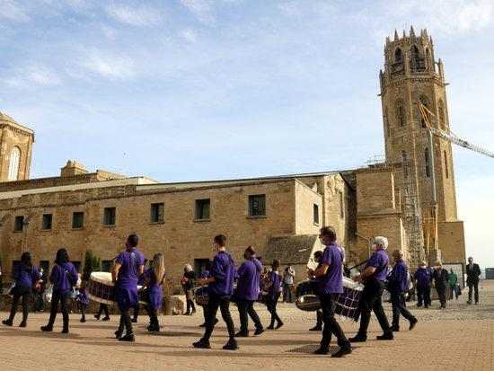 ⏯️ La Seu Vella de Lleida celebra la seva festa anual adaptada a la pandèmia
