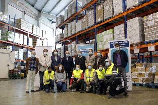 Les peticions d'ajuda al Banc dels Aliments de Lleida augmenten un 40% "de manera sobtada" per la pandèmia