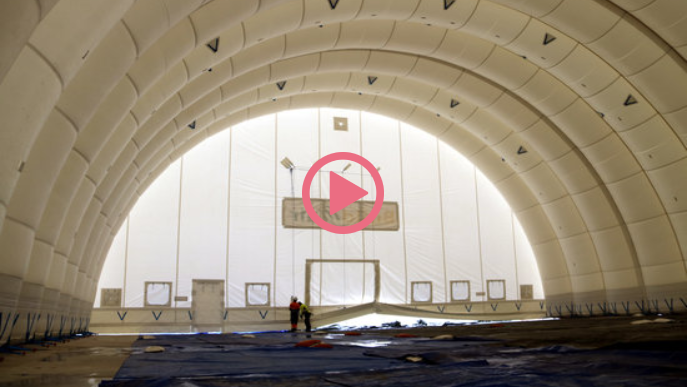 ⏯️ Instal·len un segon hangar de reparació i manteniment a l'aeroport de Lleida-Alguaire
