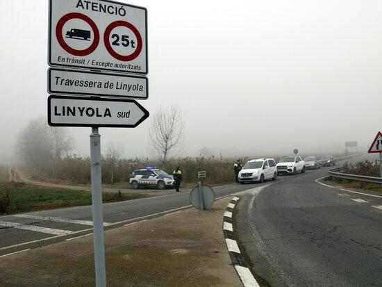 ⏯️ Controls policials als accessos de Linyola per dissuadir els veïns de sortir del poble