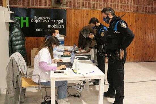⏯️ La Guàrdia Urbana de Lleida, primera policia local de Catalunya en vacunar-se