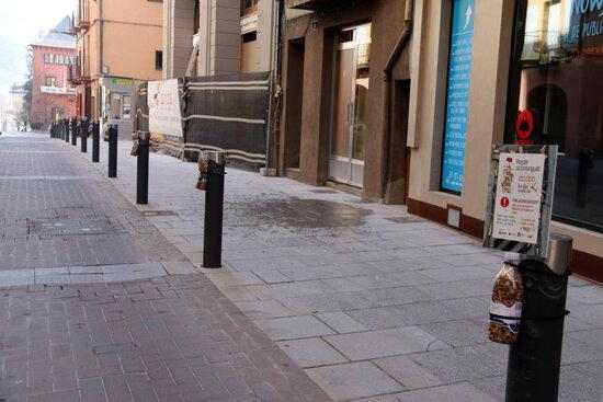 ⏯️ La Seu d'Urgell 'exposa' burilles de tabac al carrer per conscienciar a la població