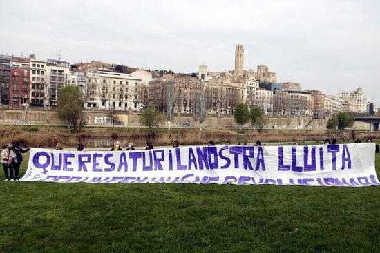 ⏯️ Dones exposen les dificultats per la igualtat del seu sector en l'acte institucional del 8-M