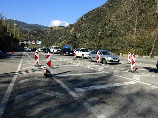 ⏯️ Retencions intermitents a la frontera entre Catalunya i Andorra