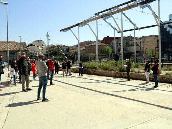 ⏯️ Una nova plataforma de Tàrrega reclama que la futura estació d'autobusos conservi i rehabiliti els molls ferroviaris