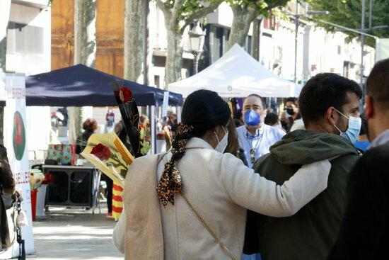 ⏯️ La Diada de Sant Jordi torna als carrers de Lleida