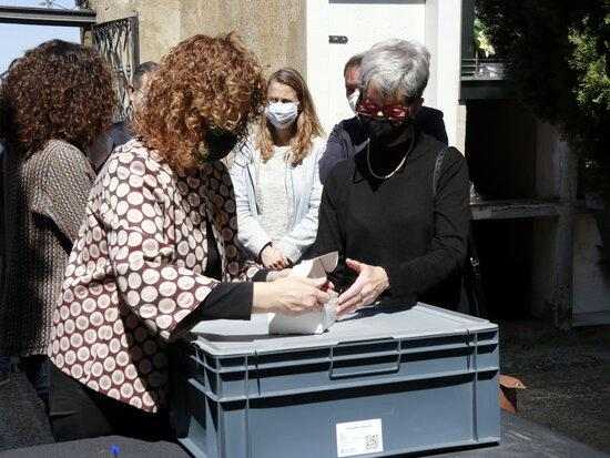 ⏯️ Enterren a Soleràs les restes de les 137 persones recuperades en una fossa comú del municipi