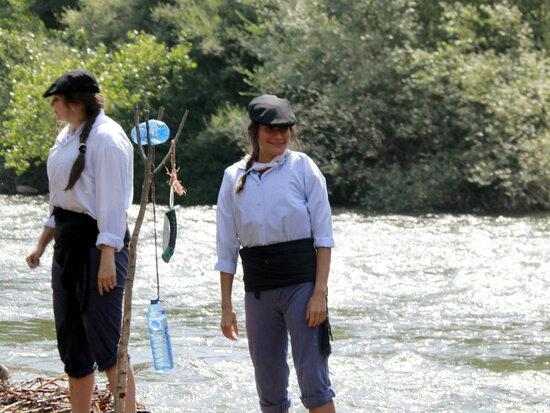 La Pobla de Segur torna a rememorar l'antic transport fluvial de la fusta
