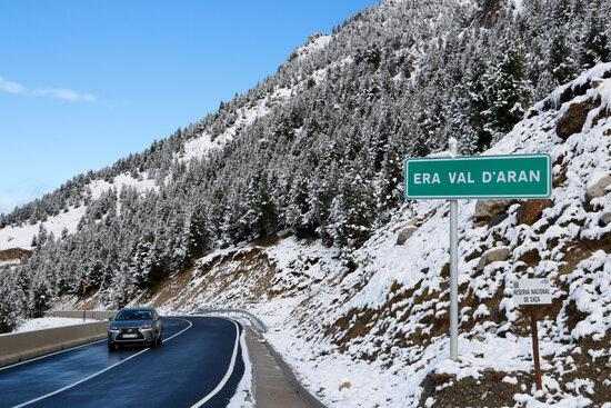 La primera nevada al Pirineus deixa gruixos de 15 a 20 centímetres