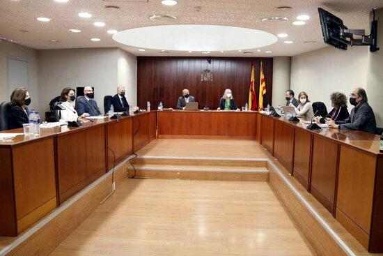 Barrientos demana ampliar aforaments als edificis judicials