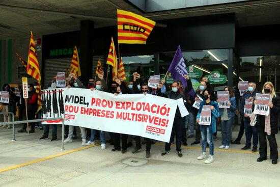 ⏯️ CCOO xifra en el 100% el seguiment de la vaga a Avidel de Lleida