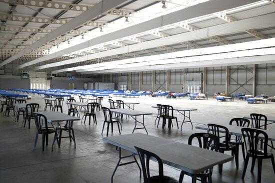 El pavelló 4 de Lleida obrirà dues hores abans i oferirà esmorzar i dinar complert