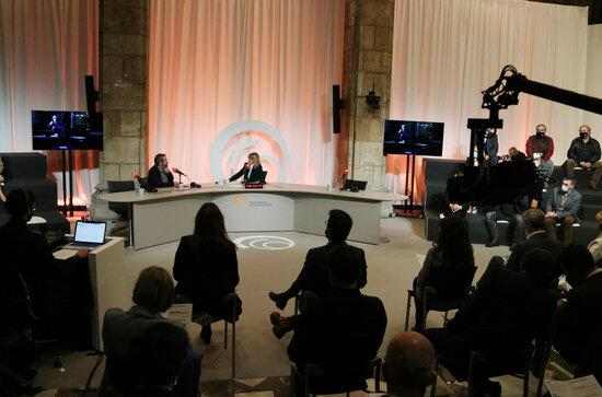 Carles Porta recull el Premi Nacional de Comunicació pel programa 'Crims'