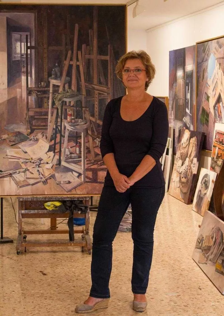 Mercè Humedas, o com fer de la llum la protagonista de 1.200 quadres