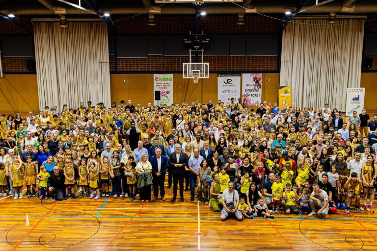 El CB Pardinyes celebra 60 anys d’història amb una festa que reuneix passat, present i futur del club