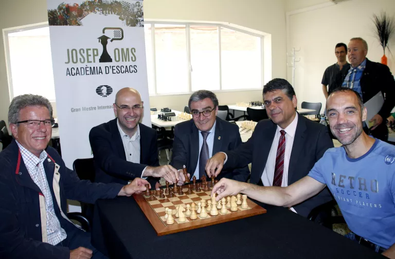 Primera acadèmia d'escacs a Lleida