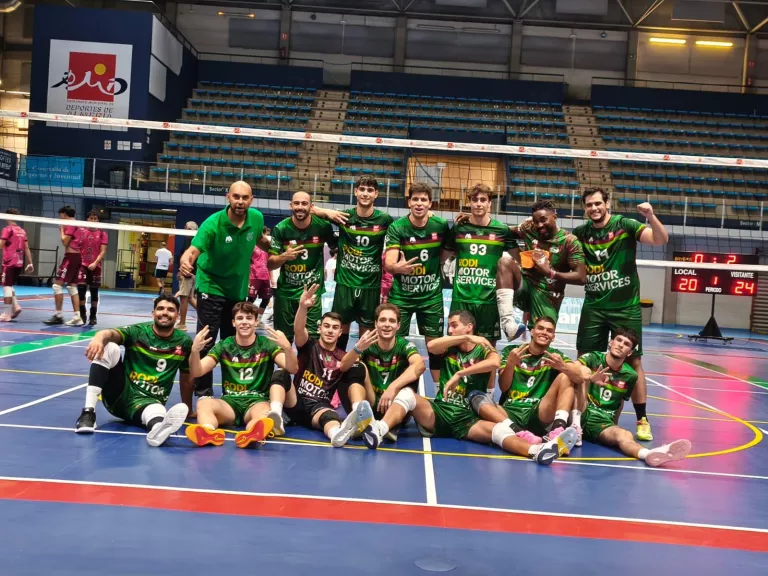 El RODI Balàfia Vòlei suma la segona victòria consecutiva amb un contundent 0-3 a Almeria